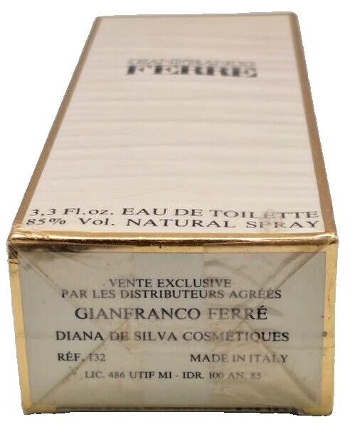 ❤️GIANFRANCO FERRE,EAU DE TOILETTE,3.4OZ 100 ML.SPLASH,SEALED