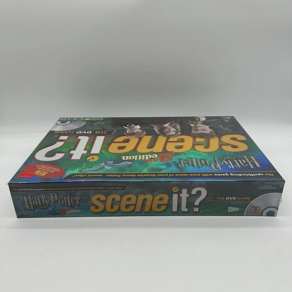 New Sealed Mattel Harry Potter Scene It? 2007 DVD Family Game 2nd Edition K5807 - Image 3 of 4