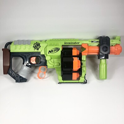 Nerf Zombie Strike Doominator! Épica Shotgun Estilo Minigun 