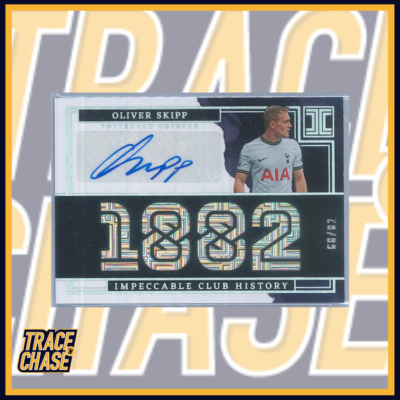 2022-23 PANINI IMPECCABLE EPL SOCCER KEVIN DE BRUYNE on card auto