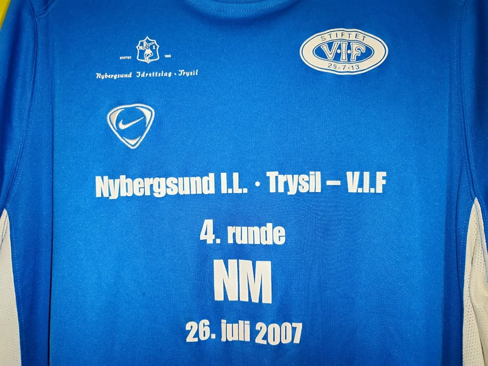 Maillot de football vintage Nike Valerenga VIF Norvège homme taille XXL - Photo 2/4