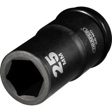 Draper Expert 3/4" Drive Deep Hexagon Impact Socket Metric 25mm