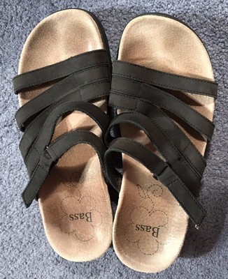 bass leather flip flops