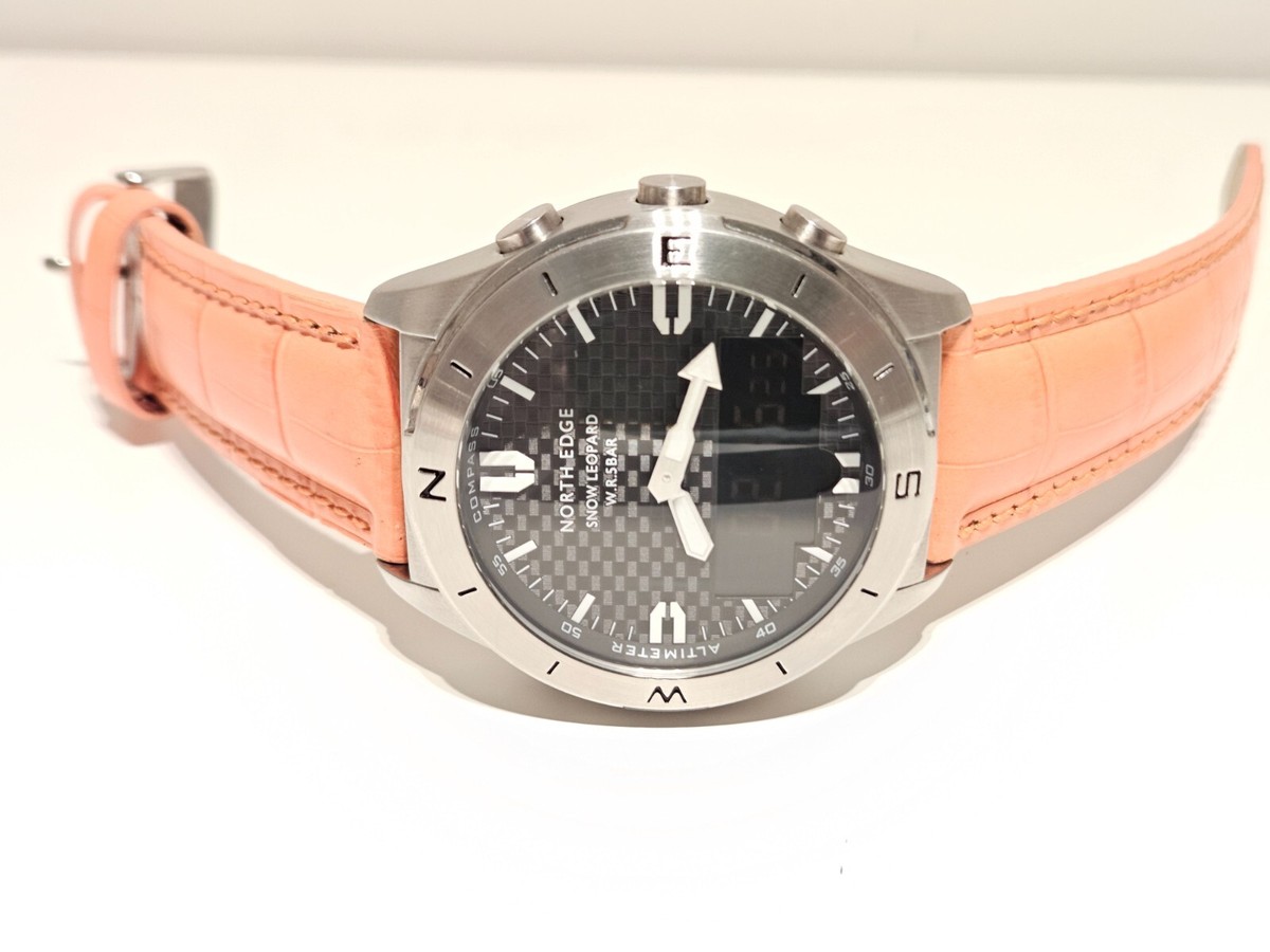 STAINLESS STEEL ANA-DIGI DEPTH-ALTI-BARO ALARM MEN WATCH