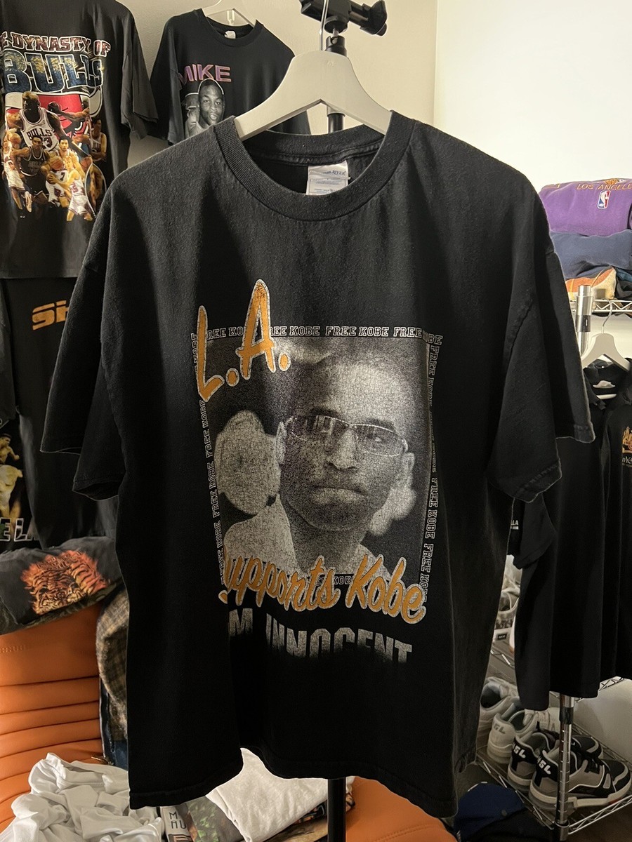 90s KOBE BRYANT Tシャツ LAKERS NIKE RAP TEE VINTAGE TEE - RETRO 90s T SHIRT KOBE BRYANT LAKERS | MAGIC CUSTOM