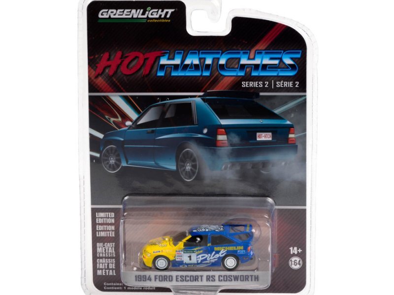 61　フォード　1994　Escort RS Cosworth ミニチャンプス FORD Escort RS Cosworth - #1 - 1994 - Michelin - Greenlight