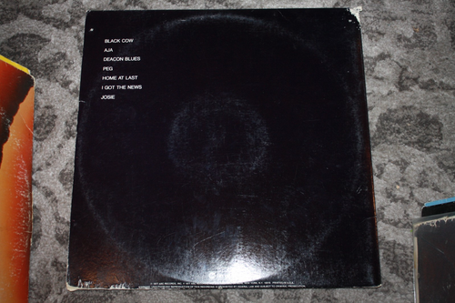 STEELY DAN - Aja LP - AB-1006 Gatefold / Inner Lyric Sleeve Vinyl RECORD - Picture 2 of 2