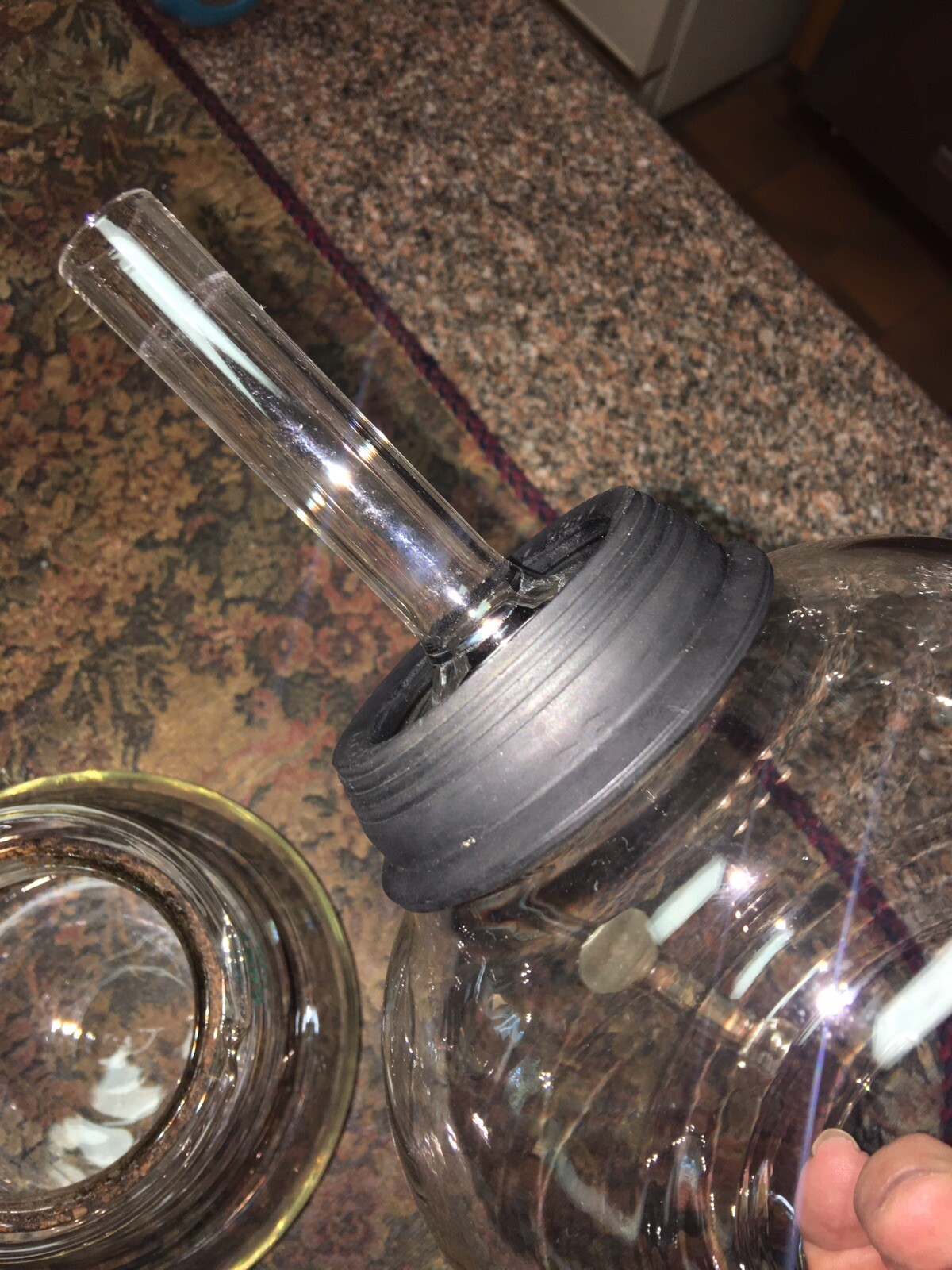 Vintage Cory DRU Glass Stove Top Double Bubble Vacuum Percolator Coffee