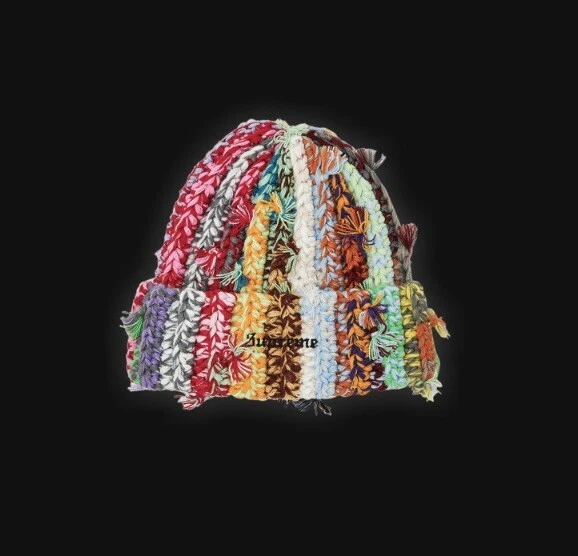 Gorro Supreme atado a mano multicolor sellado nuevo Foto 4 de 4