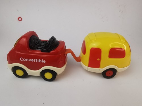 Vtech Toot Toot Vehicles Drivers Convertible Car and Caravan Lights and Sound - Picture 7 of 17
