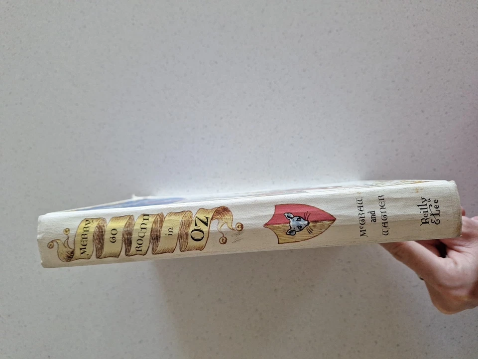 Merry Go Round In Oz Eloise Jarvis McGraw L Frank Baum 1st Edition 1963 Vintage - Image 3 of 4