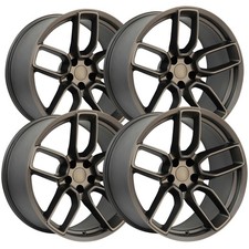 Set Of 4 Replica Fr74 Widebody 20x9.5 5x115 15mm Bronze Wheels Rims Set Of 4 Replica Fr74 Widebody 20x9.5 5x115 15mm Bronze Wheels Rims