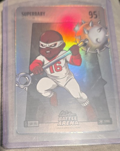 BO JACKSON BATTLE ARENA SUPERBABY STEEL BATTLEFOIL