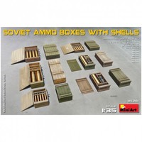MiniArt - Soviet Ammo Boxes With Shells - 1:35 - 254 Teile