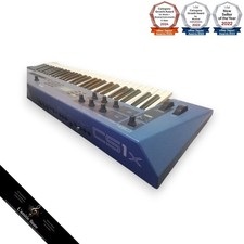 Yamaha CS1x Synthesizer Blue One Owner Fully Functional Keyboard Notes