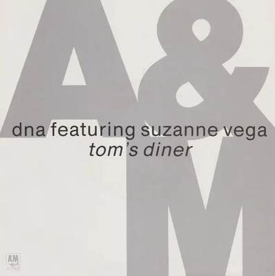 DNA Featuring Suzanne Vega Toms Diner Vinyl Single 7inch NEAR MINT A&M Recor