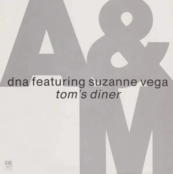 DNA Featuring Suzanne Vega Toms Diner Vinyl Single 7inch NEAR MINT A&M Recor - Bild 1 von 1