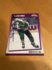 1991-92 Score American #93 Mark Tinordi Minnesota North Stars Hockey