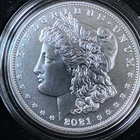 2021 D Morgan Silver Dollar 100th Anniversary In OGP Box & COA.