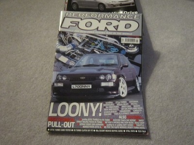 Performance Ford magazine ,May 2005 ,  Escort Mexico,Fiesta ,Mondeo ,Sierra