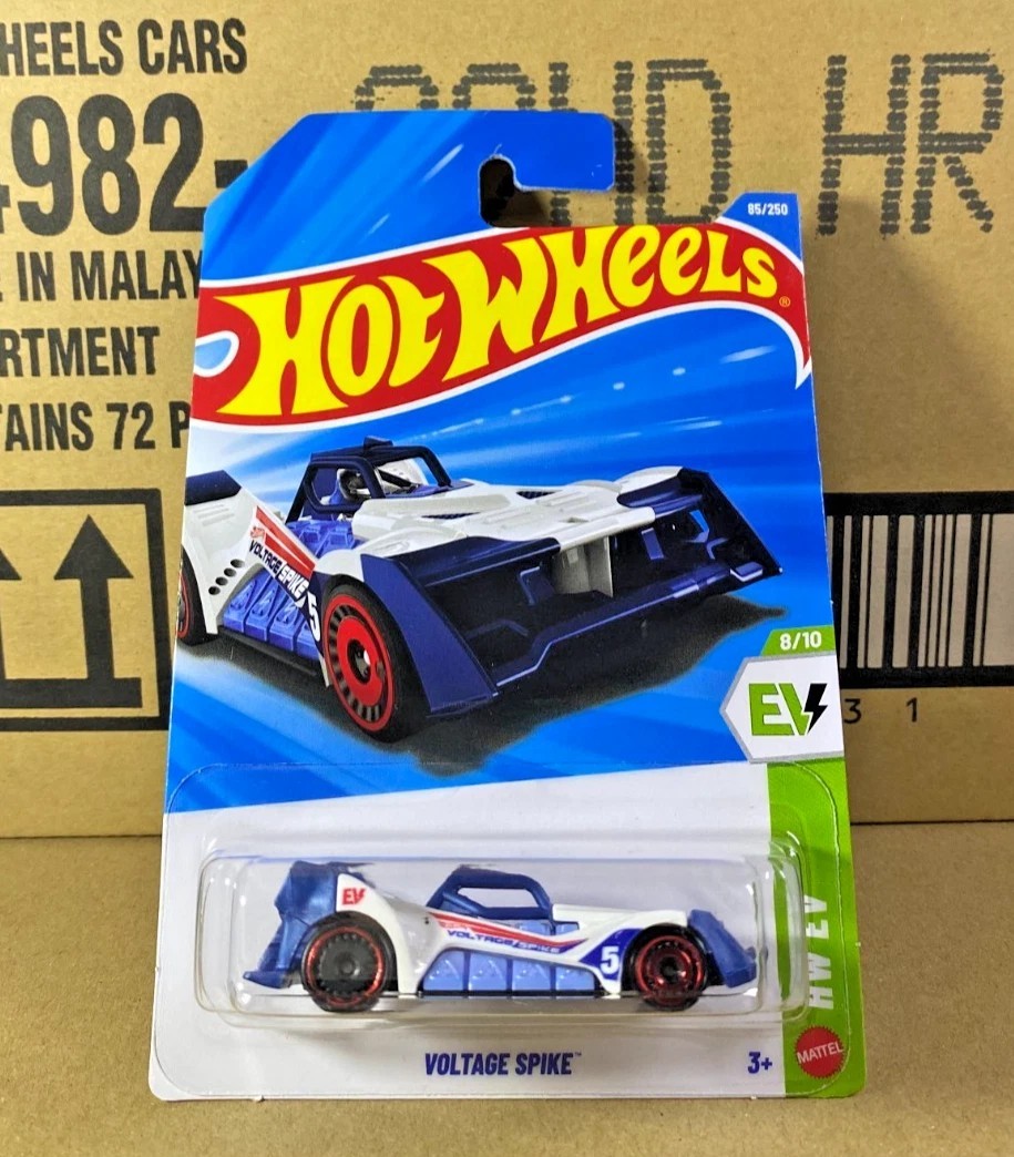 2026 Hot Wheels Mainline Case D Voltage Spike Series HW EV