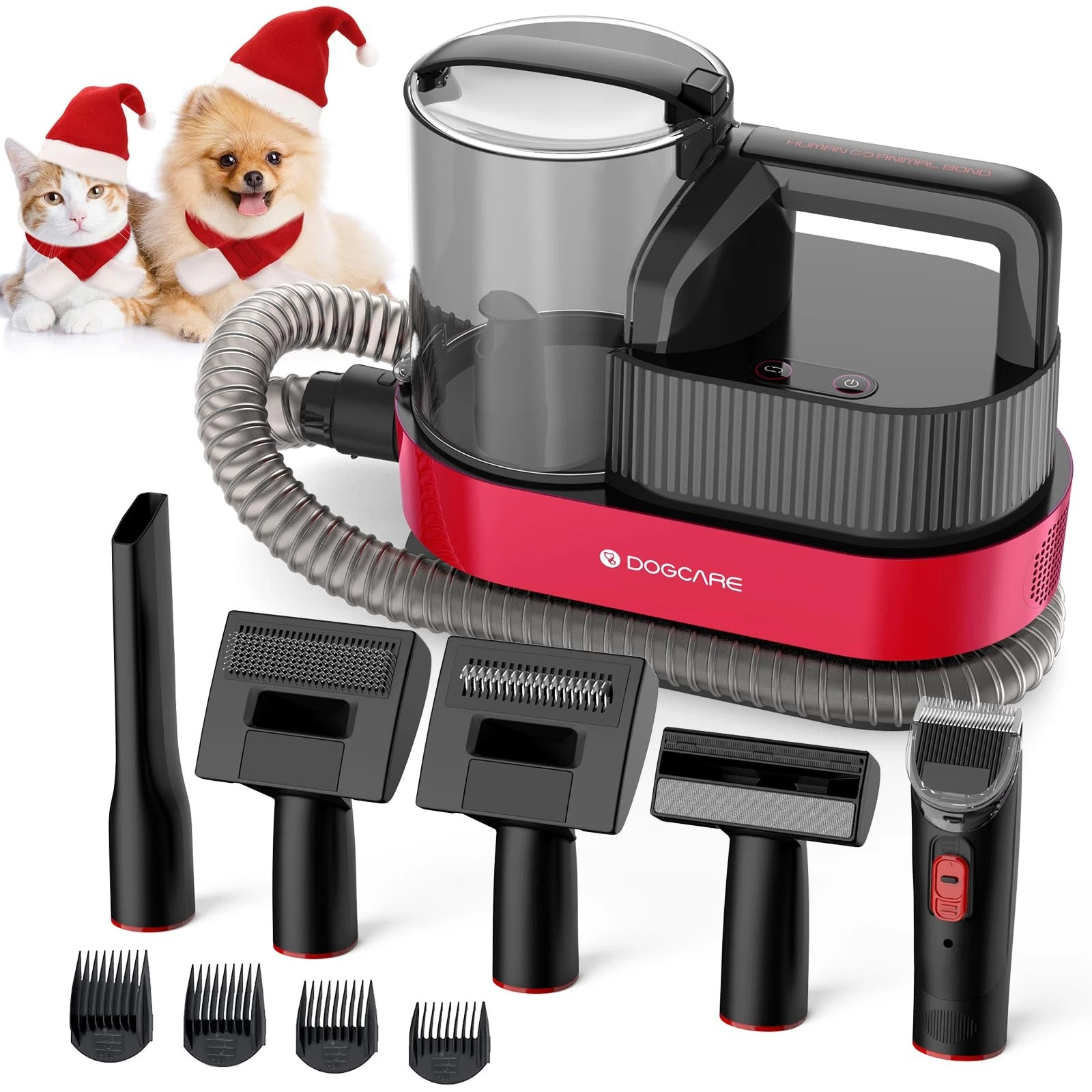 Professional Pet Vacuum Groomer: Dog Grooming Kits with Vacuum, Vacuum Pet Gr...