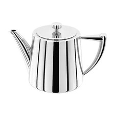 Stellar Teapot Art Deco 600ml Stainless Steel Dishwasher Safe Traditional Design