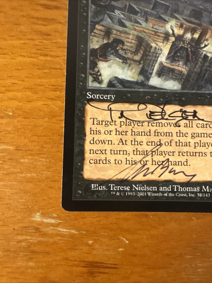 MTG Double Artist Proof Signed Suppress Apocalypse Nielsen And Thomas Baxa Mint - Image 4 of 4
