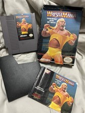 WWF WrestleMania Hulk Hogan NES Nintendo 1988 COMPLETE IN BOX CIB