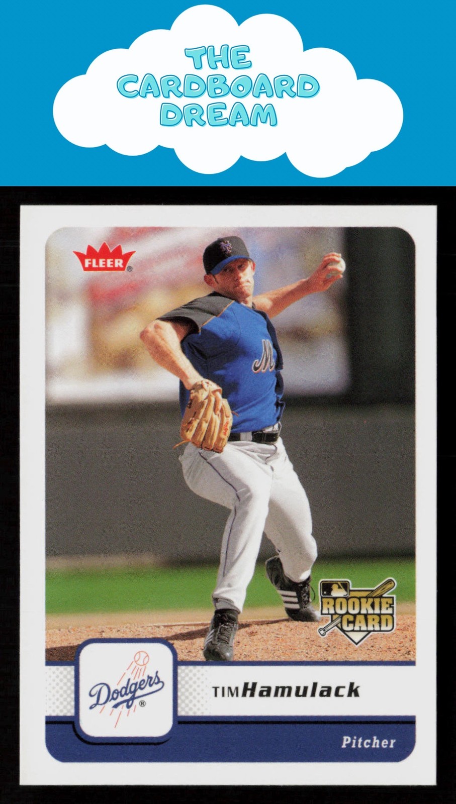 Tim Hamulack 2006 Fleer #216 RC Rookie Los Angeles Dodgers Baseball Card
