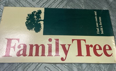 Very Rare Vintage 1980's 1982 Family Tree Vintage Board Game Legacy ~Complete~
