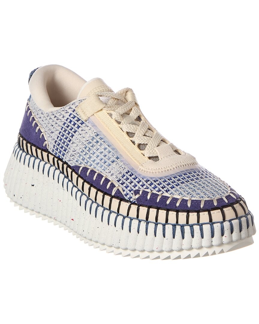 Chlo Nama Sneaker Womens Blue 36 99690₽