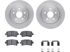 For Chevrolet Impala Brake Pad and Rotor Kit Dynamic Friction 79142JTMQ