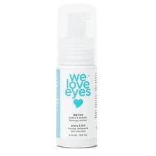 We Love Eyes Tea Tree Eyelid Foaming Cleanser - Vegan. All natural. Cruelty f...