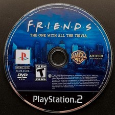 Friends: The One With All the Trivia - PlayStation 2 - Disc Only - Resurfaced