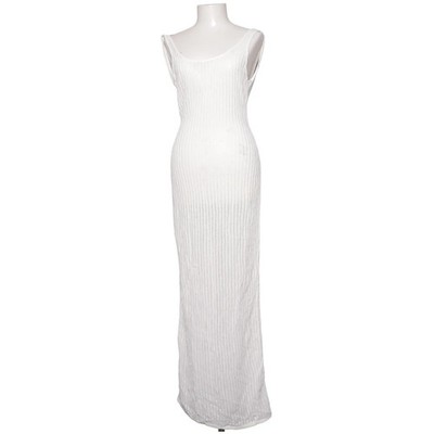 Meshki, Maxikleid, Größe: S, Weiß, Nylon/Viskose, Streifen, Damen #K2m