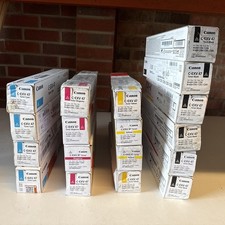 Image of Canon C-EXV47 Toner Cartridge JOBLOT 6x Black 4x CYAN, YELLOW, MAGENTA