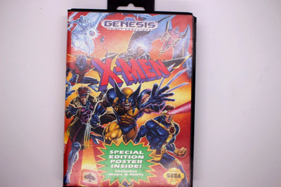 SEGA GENESIS X-MEN 16 BIT CARTRIDGE 1 OR 2 PLAYERS