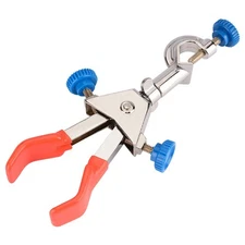 2-Prong Dual Adjust Swivel Clamp, Sturdy 2 Prong Double Adjust Multipurpose 3...