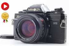  N MINT  Minolta X-700 SLR 35mm Film Camera MD 50mm F/1.4 Lens Black From JAPAN