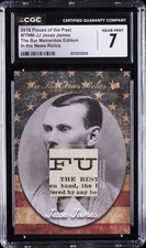 2018 PIECES OF THE PAST #ITNM-JJ JESSE JAMES CGC 7