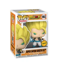 Funko POP! Dragon Ball Super: Super Saiyan Gogeta #1863 Chase w/Box Protector 