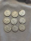 Canadian 80% Silver Dimes Canada 10 Cent  .10 Coins- Lot Of 9