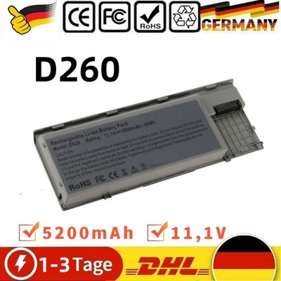 Akku PC764 JD634 für Dell Latitude D620 D620 ATG D630 D630 ATG D630N D631 D631N
