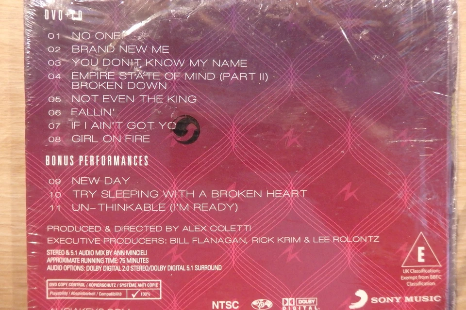 ALICIA KEYS - VH1 Storytellers - CD/DVD-Softpak RCA 2013 - Neu/OVP! - Bild 2 von 2