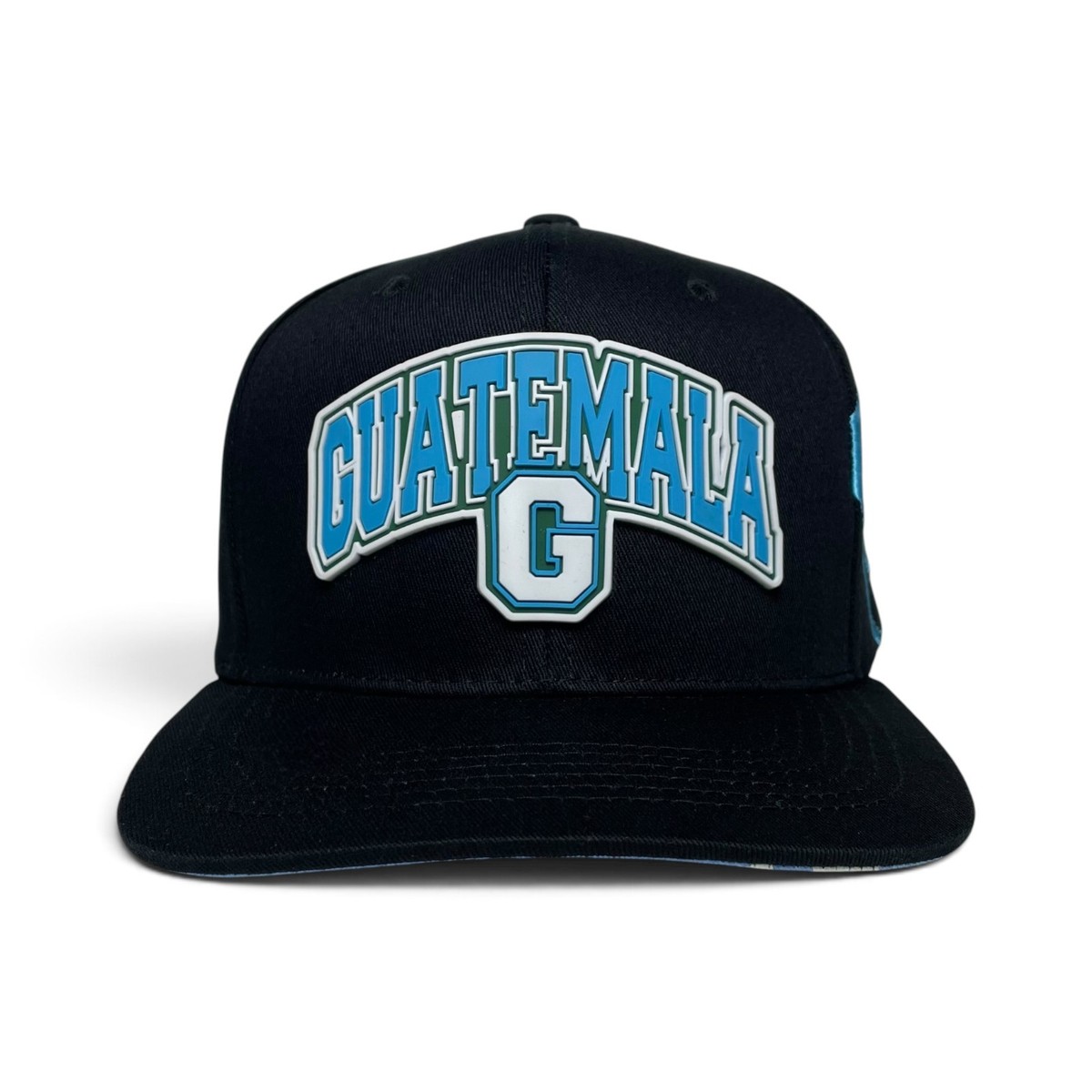 Guatemala 3D Rubber Patch Black Snapback Baseball Cap | eBay
