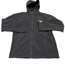 The North Face Jacket Men M Windwall Apex Zip Pocket Lightweight Coat Core