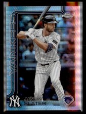 2025 Topps Chrome Update #USC137 Austin Slater Prism Refractors