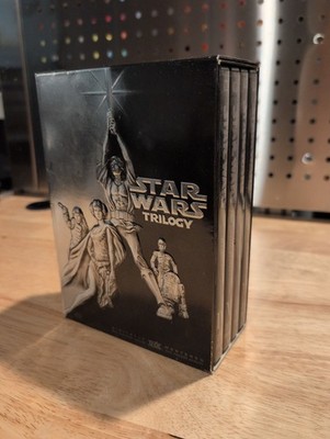 Star Wars Trilogy (DVD, 2004, 4-Disc Set, Widescreen Edition)