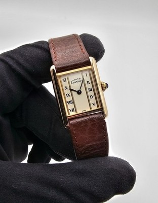 Cartier Tank Vermeil Ref. 5057001 Double Colonne -very rare-